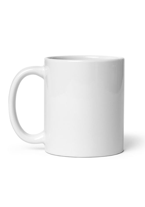 Weisse Tasse mit eigenem Foto